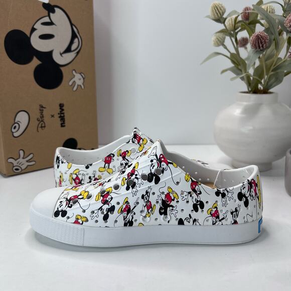 Disney Native Jefferson Mickey Mouse Print Shoes Men\'s 5 Women\'s 7 NWB main image 8